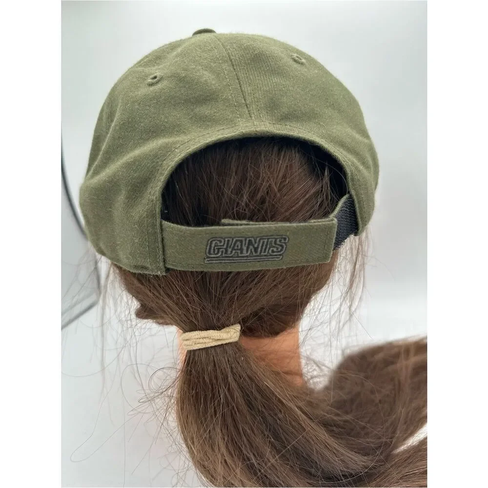 47  NY Giants Logo olive green Baseball Cap